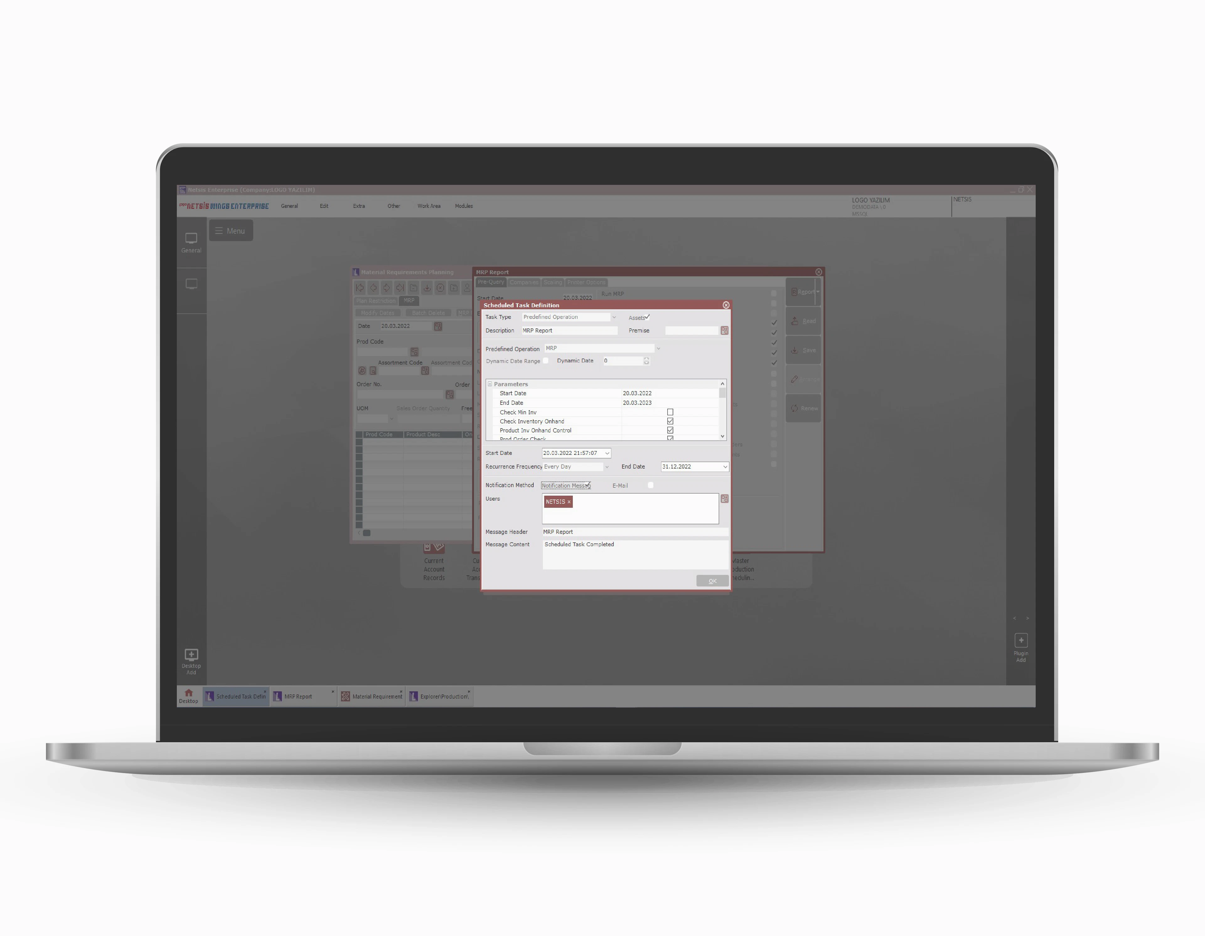 screenshot of Logo Netsis Solutions